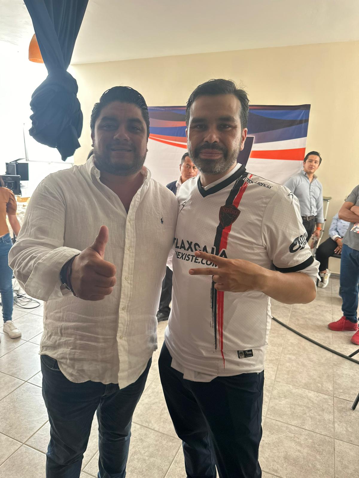 Beto SAGA aseguró a Jorge Máynez que sacarán a la vieja política de Yauhquemehcan