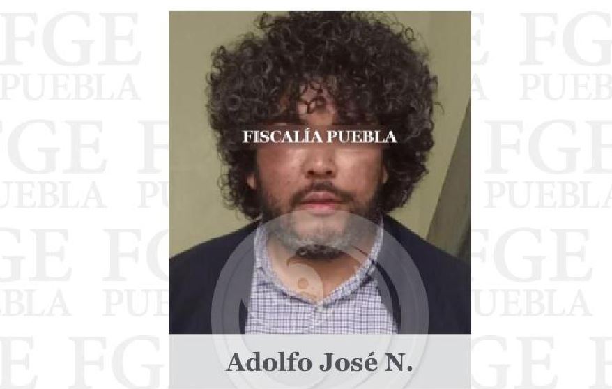 Por: Cortesía Fiscalía de Puebla arresta a Adolfo José N. por abuso sexual en El Vergel