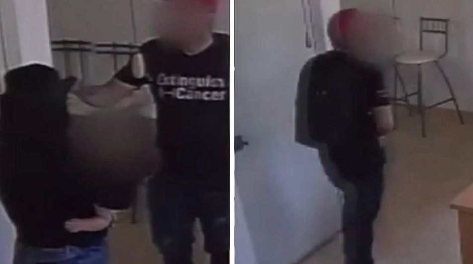 Por: Cortesía Hombre armado asalta a madre con bebé en brazos en constructora en García, NL