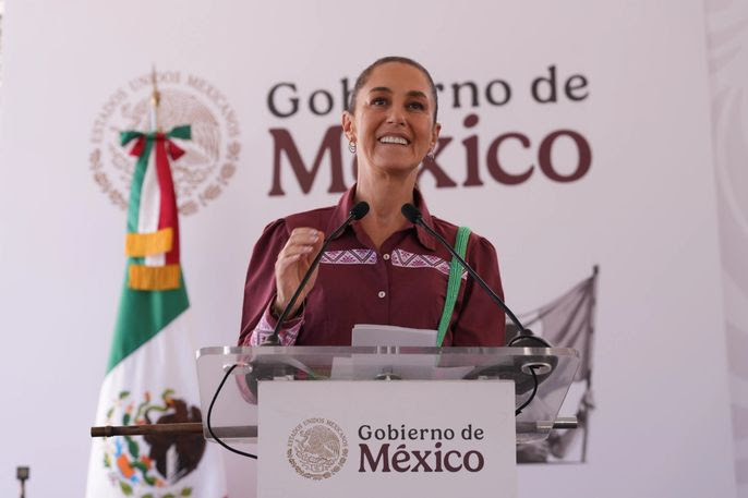 Por: Cortesía Claudia Sheinbaum impulsa electrificación y caminos para pueblos indígenas