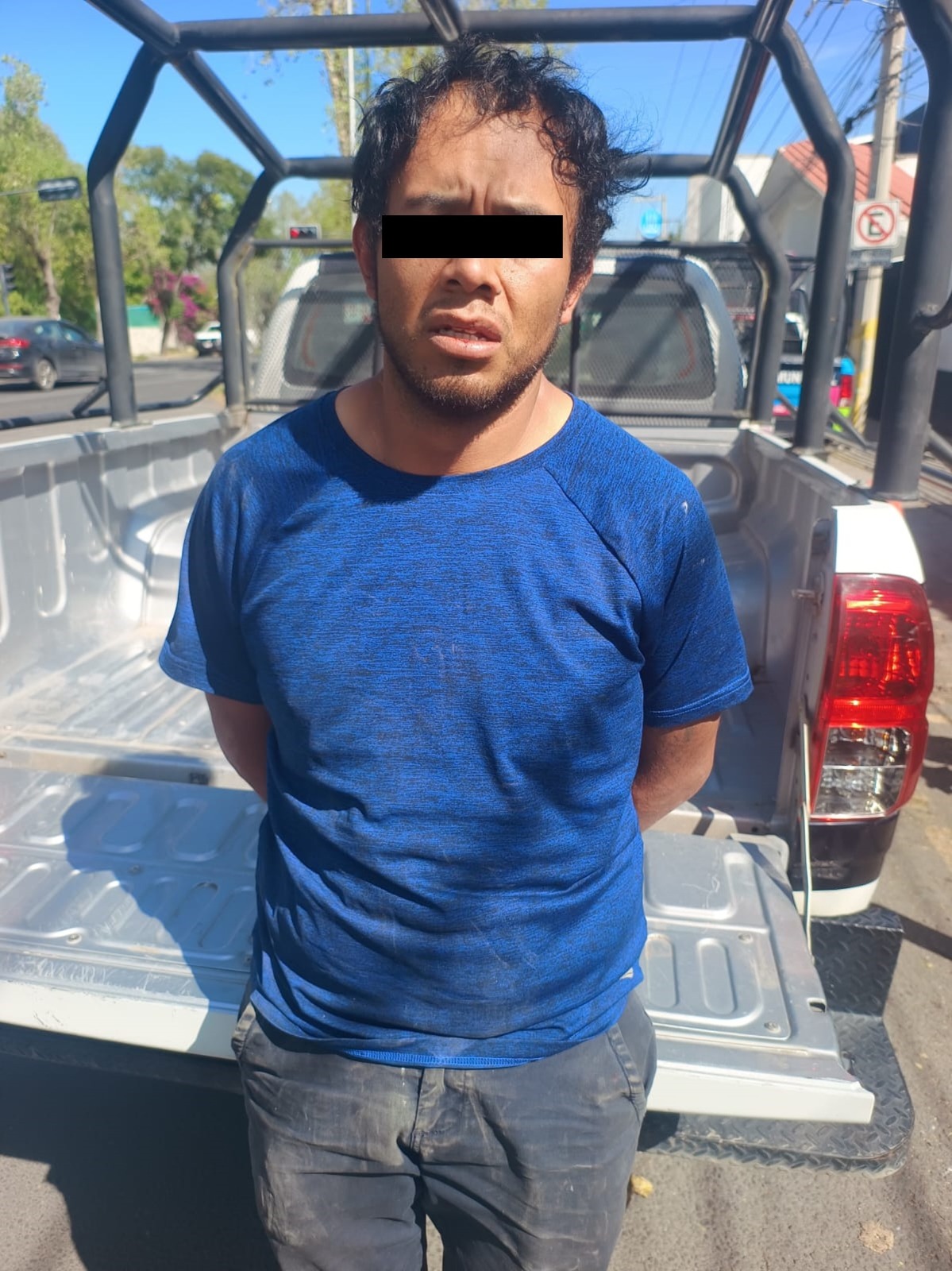 Recuperan vehículo robado y aseguran armas en operación conjunta entre Cuautlancingo y Puebla 