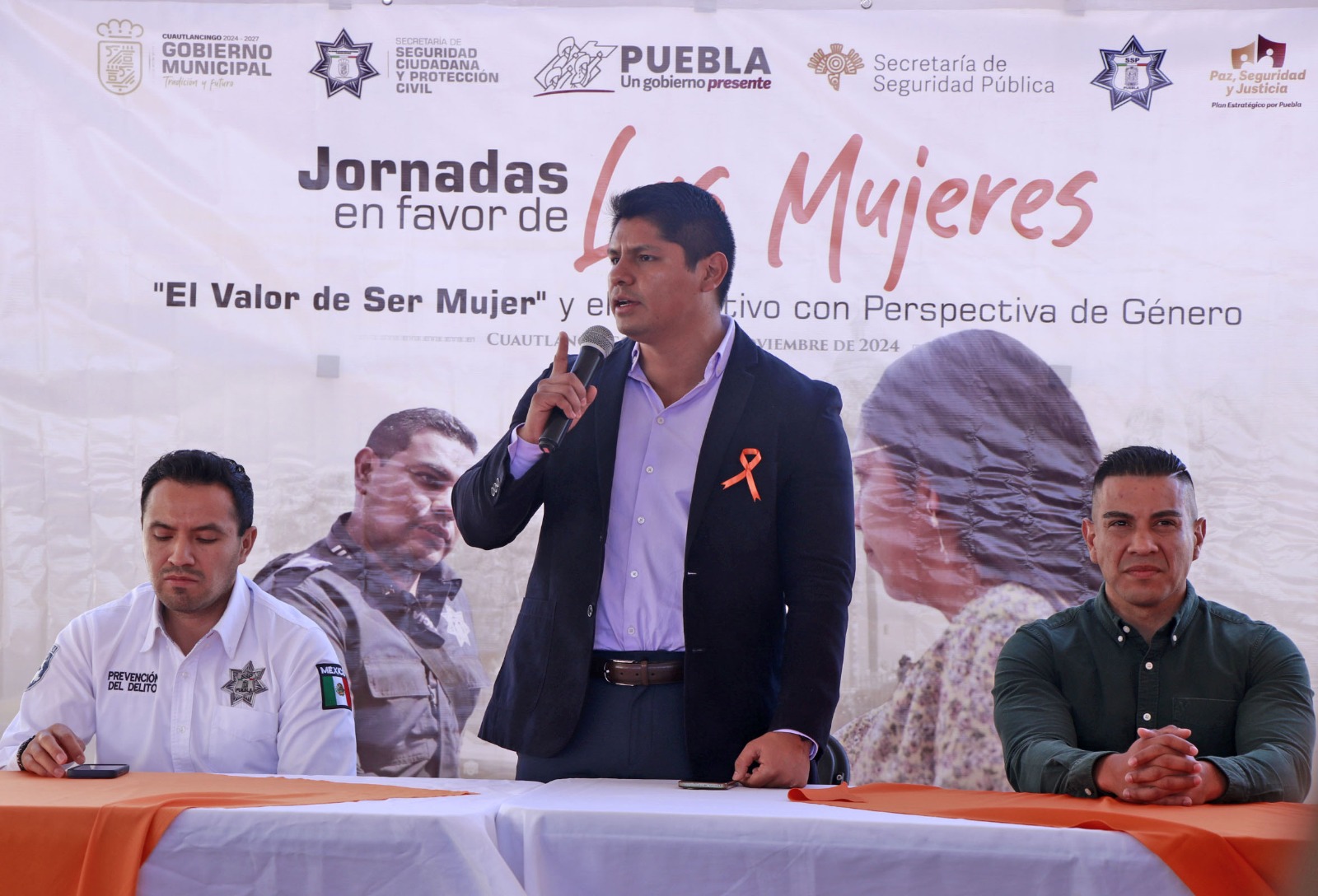 Comunicado oficial Encabeza Omar Muñoz Jornadas en Favor de las Mujeres