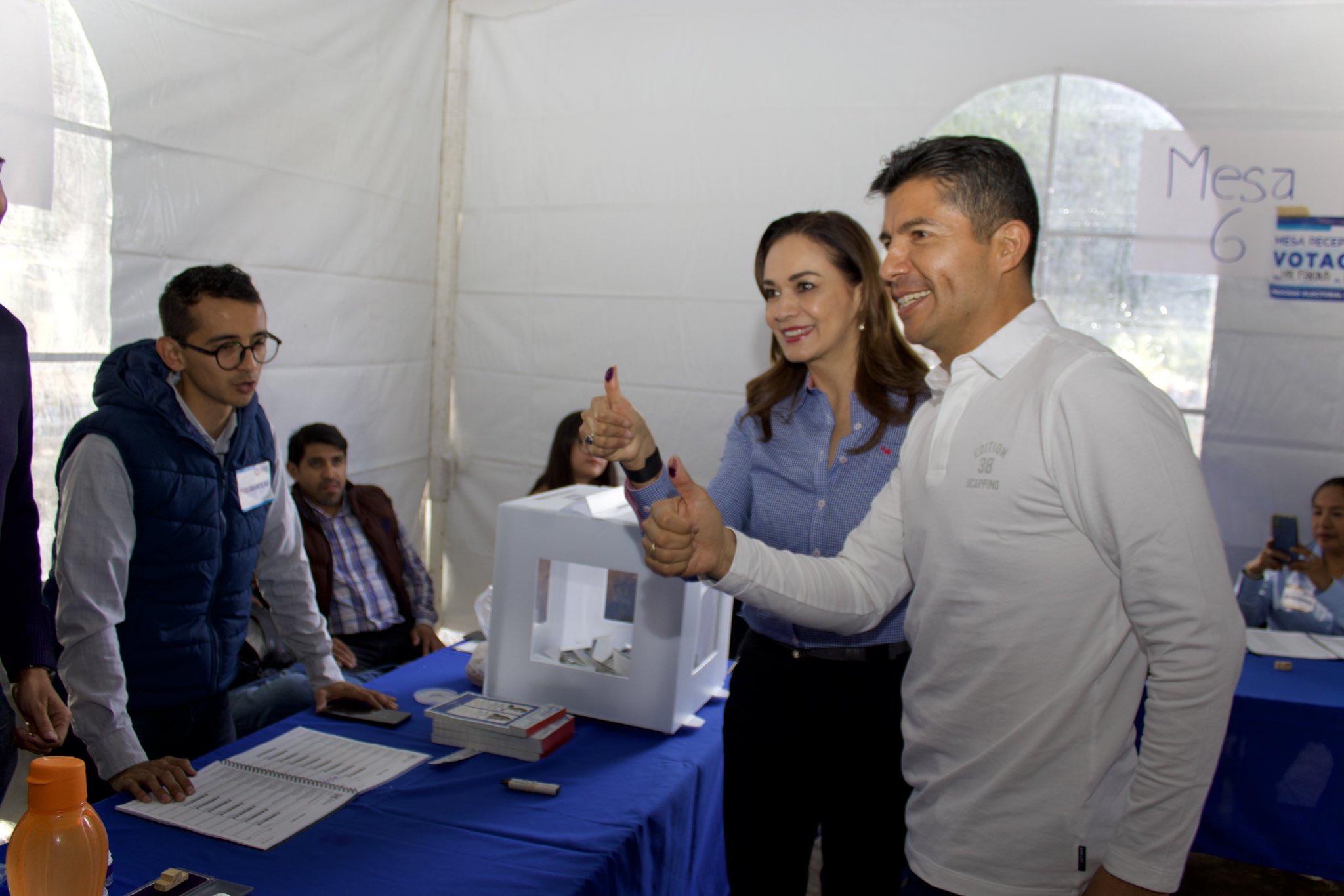 Por: Cortesía Eduardo Rivera descarta candidatura en Puebla y apunta al CEN del PAN