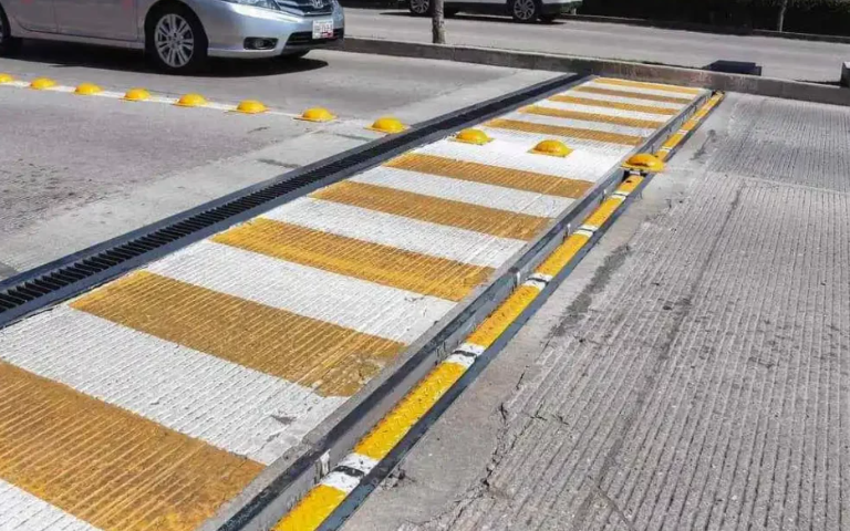 Por: Cortesía Instalan primer tope inteligente en Puebla para fomentar la seguridad vial