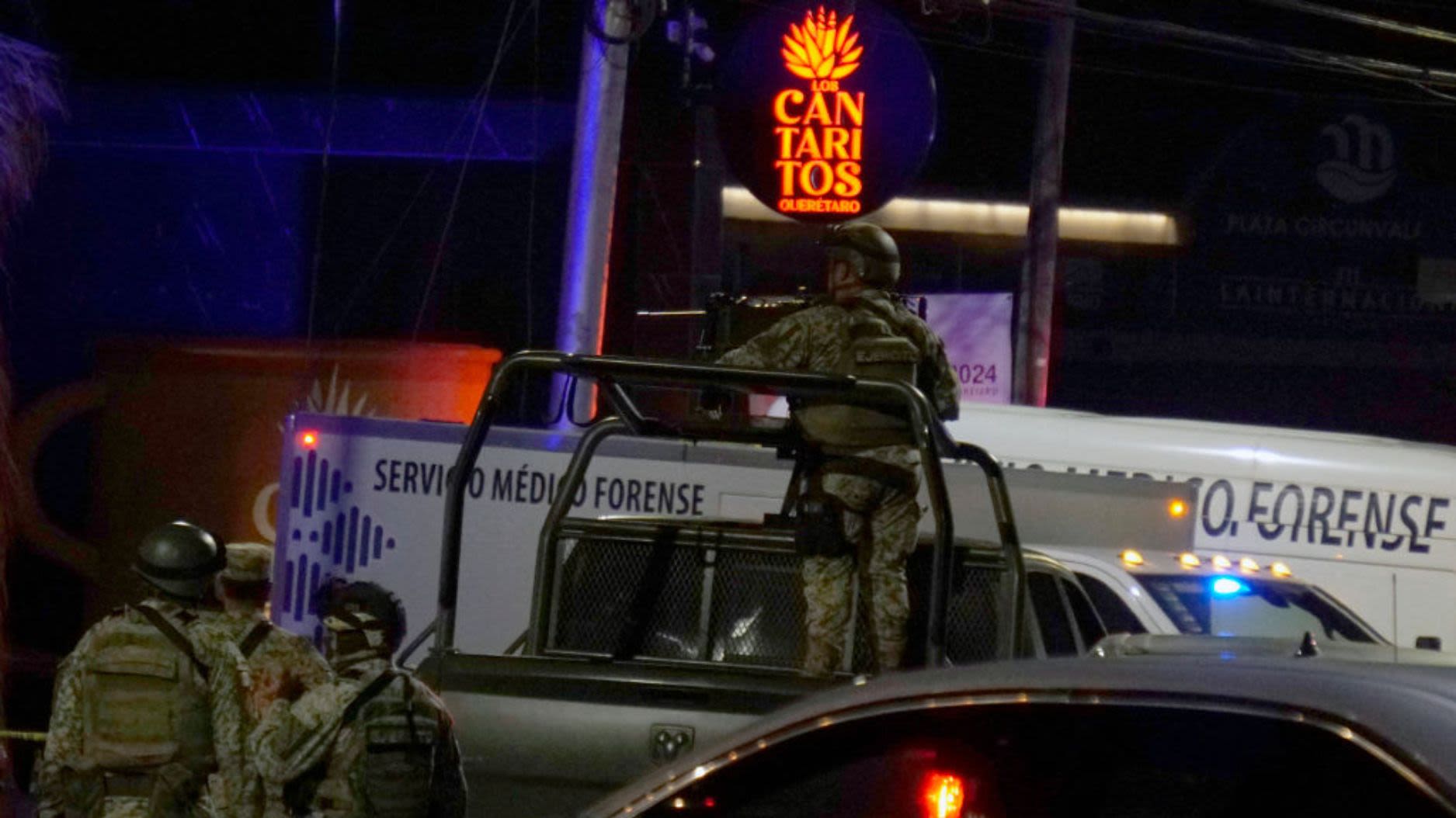 Por: Cortesía Ataque armado en bar de Querétaro deja 10 muertos y 11 heridos: Omar García Harfuch revela detalles