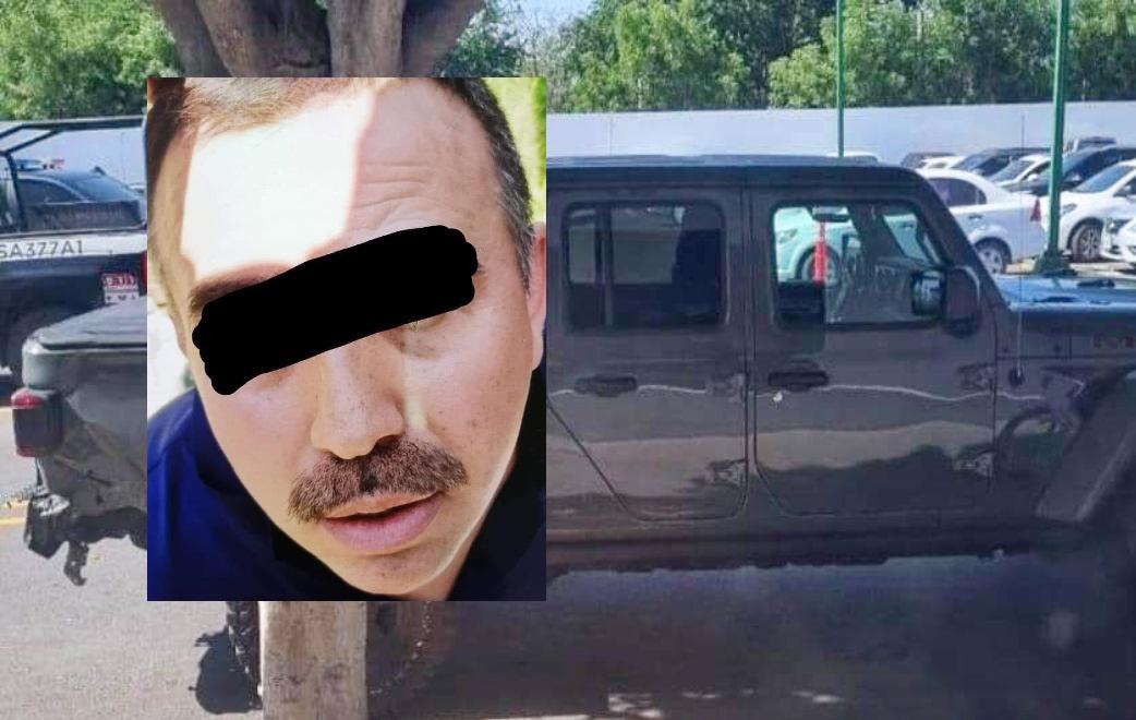 Por: Cortesía Funcionario de la Fiscalía de Sinaloa es detenido con vehículo robado, pero evita cargos