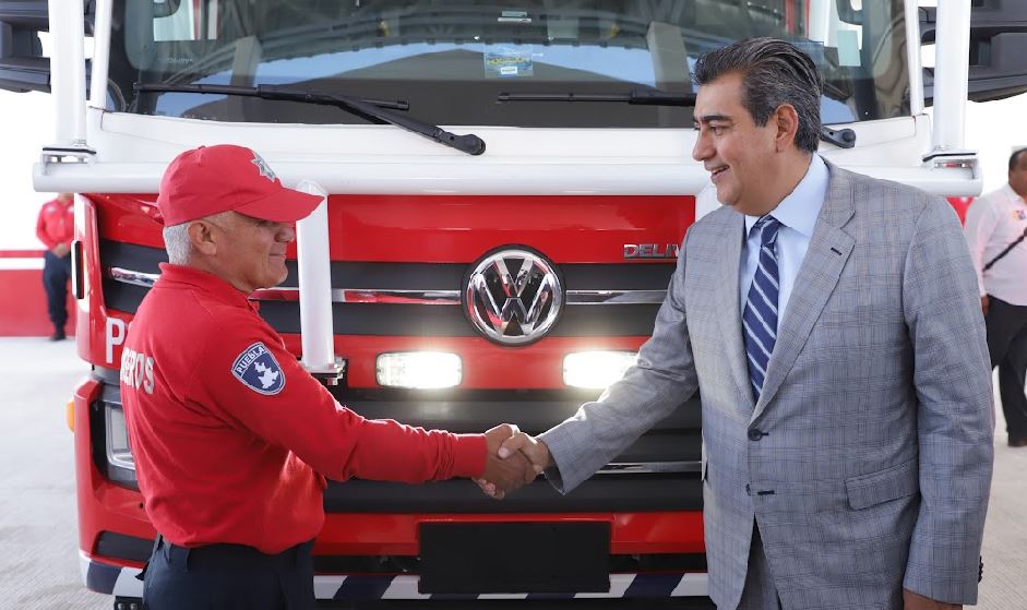 Por: Cortesía Inauguran nueva estación de bomberos en Puebla para reforzar la seguridad
