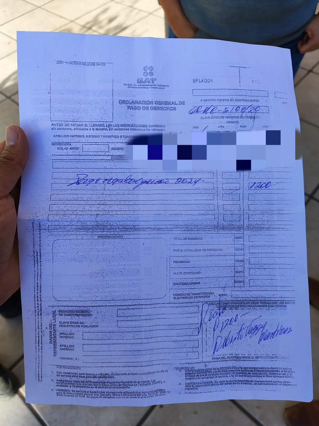 Por: Cortesía Engañan a zacatelquenses con cobro de predial a domicilio