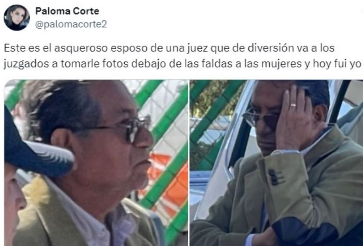 Por: Cortesía Esposo de jueza en Puebla detenido por acoso: abogada capta evidencia