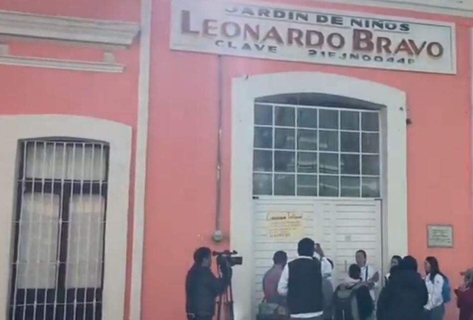 Por: Cortesía Presunto caso de abuso en kínder Leonardo Bravo moviliza a policías en Puebla