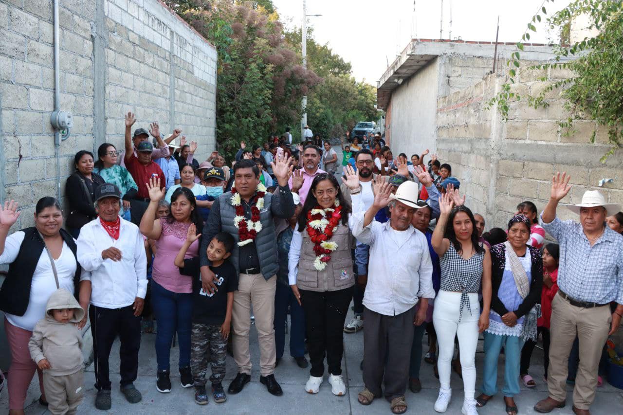Por: Cortesía Ariadna Ayala mejora infraestructura eléctrica en 5 comunidades de Atlixco