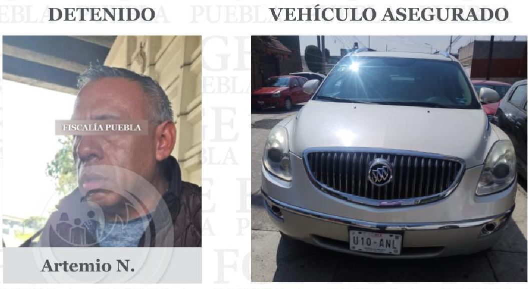 Por: Cortesía Detienen a Artemio N. por robo de vehículo y posesión de metanfetamina
