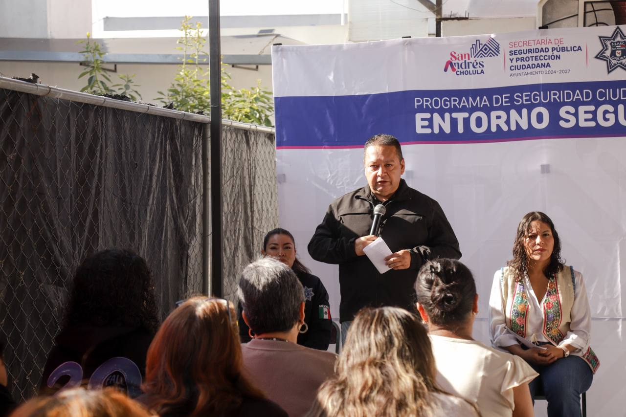 Comunicado oficial Anuncia Lupita Cuautle el inicio del programa “Entorno Seguro”