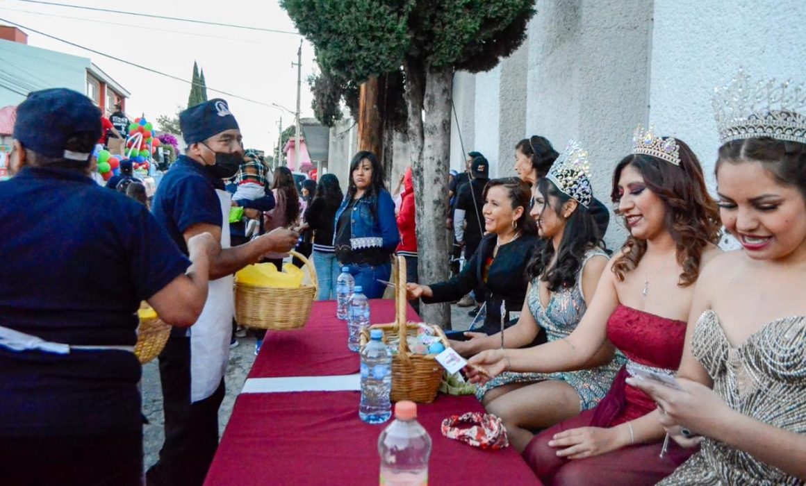 Por: Cortesía ¡Vive la tradición! La Feria del Algodón y Polvorón llena de alegría San Diego Metepec