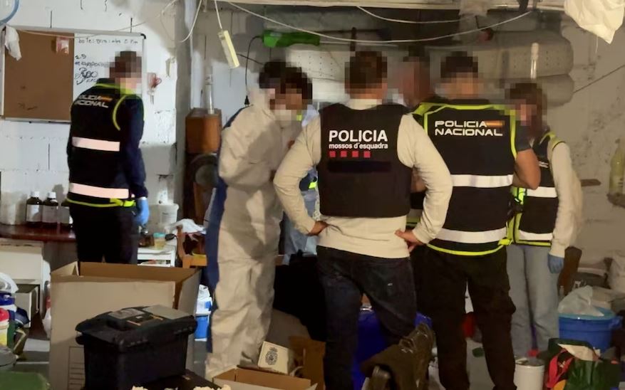 Por: Cortesía Desmantelan célula del Cártel de Sinaloa en España con secuestros y narcotráfico