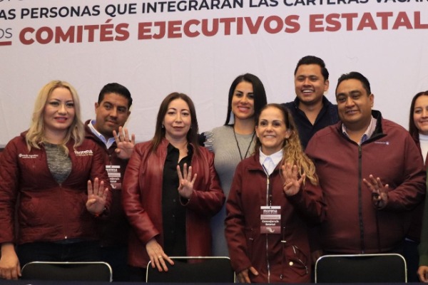 Por: Cortesía Permanecerá Olga Lucía Romero al frente de la dirigencia de Morena tres años más