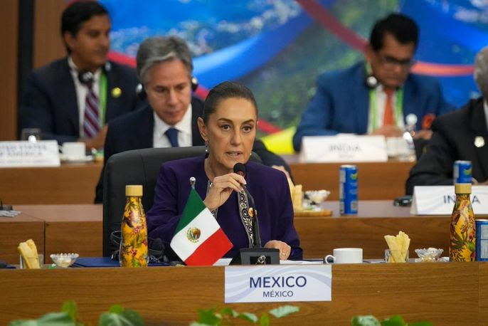Por: Cortesía Sheinbaum fortalece relaciones internacionales clave durante la Cumbre del G20