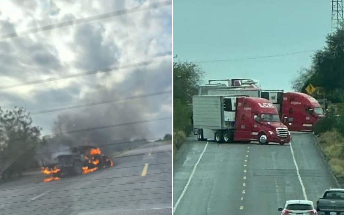 Por: Cortesía Balaceras y bloqueos en Tamaulipas: enfrentamientos en la zona norte