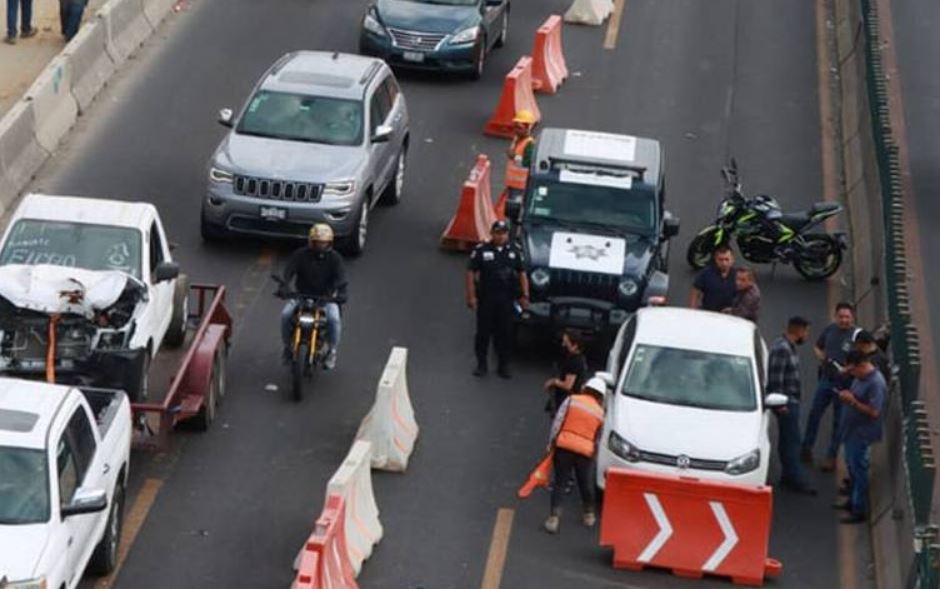 Por: Cortesía Tragedia en la autopista: muere policía mexiquense en accidente de moto