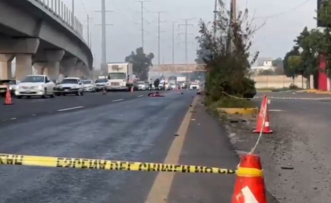 Por: Cortesía Trágico accidente en la México-Toluca: pareja muere atropellada
