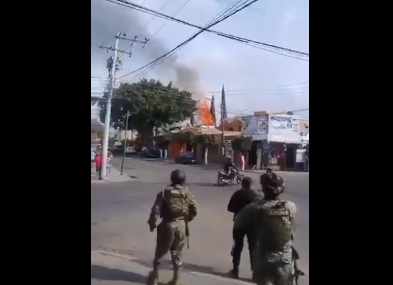 Por: Cortesía Explosión en Tehuacán: Un herido grave y fuego visible a gran distancia
