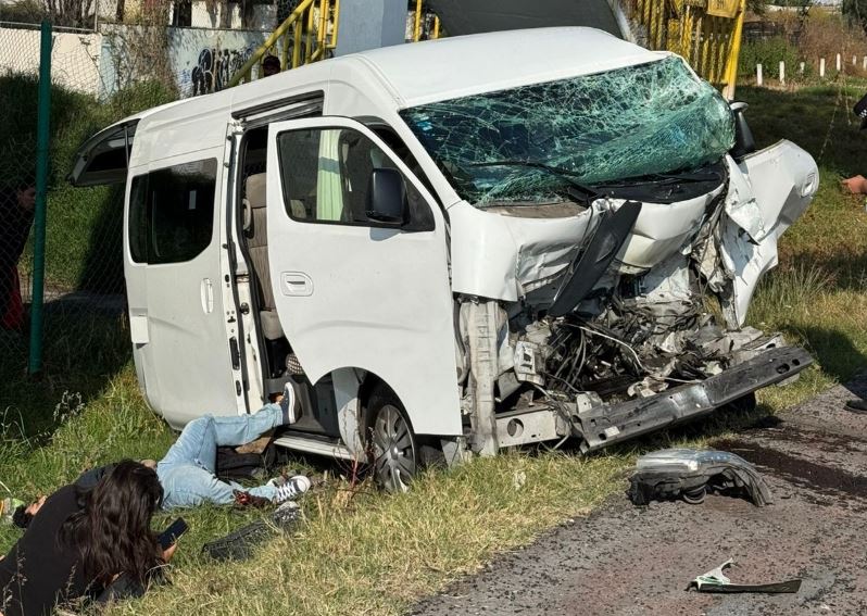 Por: Cortesía Grave accidente en la autopista México-Pirámides deja heridos y caos vial