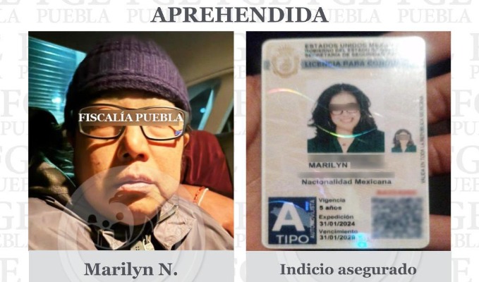 Por: Cortesía Confirman detención de Marilyn Cote, la falsa psiquiatra poblana
