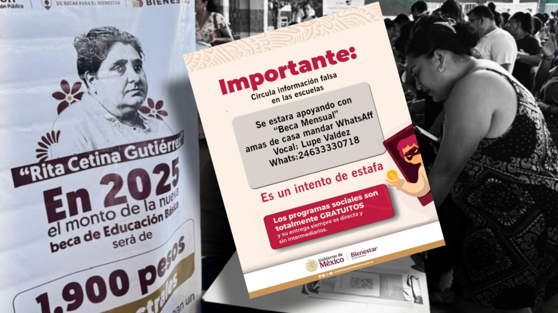 Por: Especial  Empiezan las estafas con nueva beca de Sheinbaum en Tlaxcala