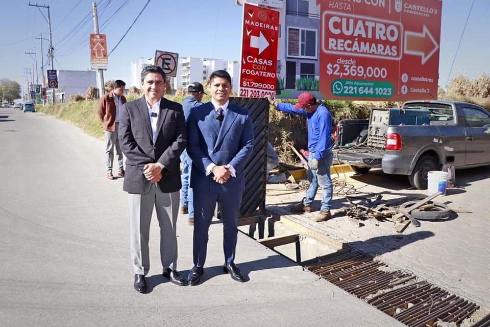 Por: Cortesía Lula Pineda Omar Muñoz supervisa reparación de alcantarilla en Sanctorum, en beneficio de la comunidad