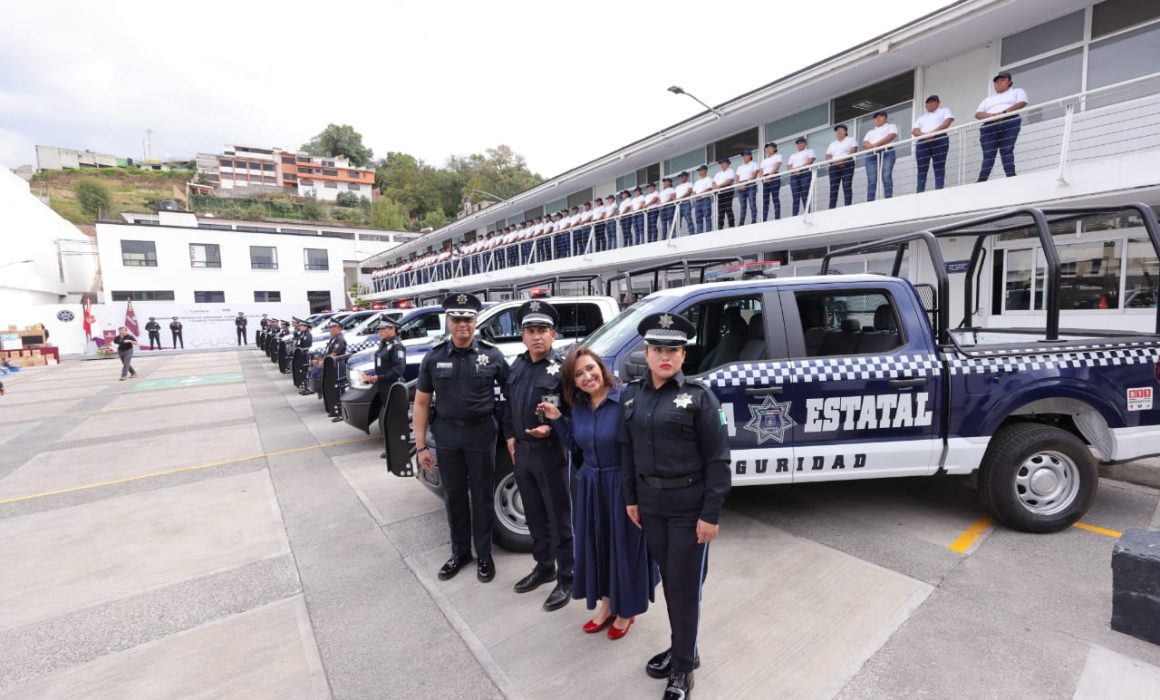Por: Cortesía Tlaxcala fortalece la seguridad con equipo, tecnología y dignificación policial