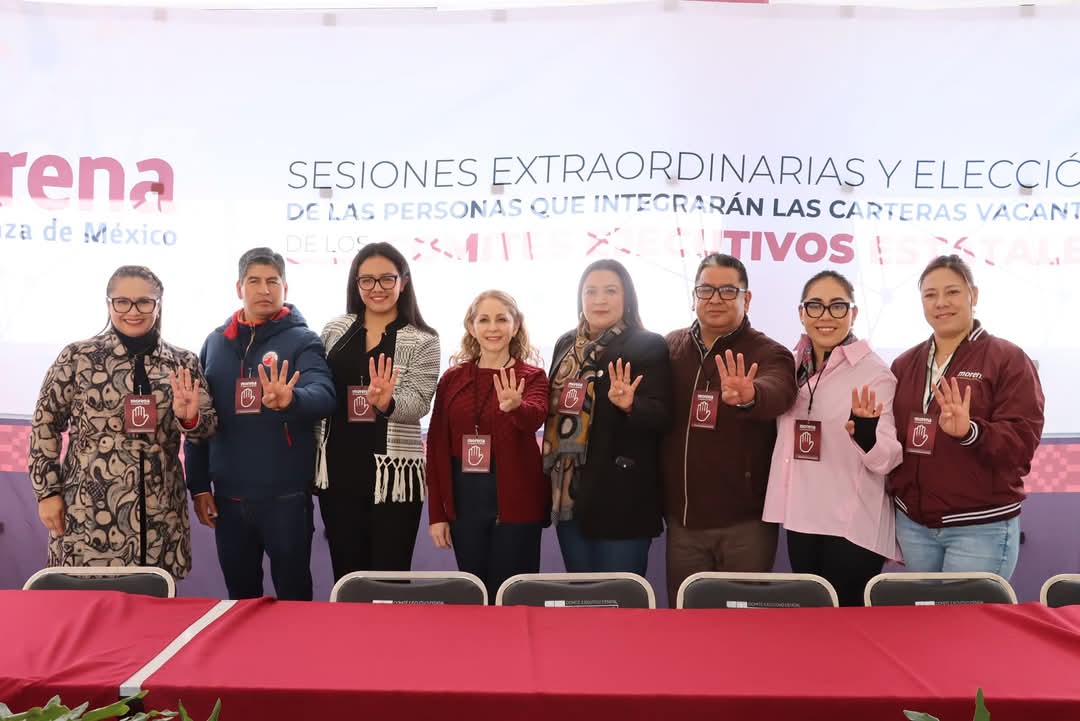 Por: Especial  Recompensan a Marcela González Castillo como dirigente de MORENA en Tlaxcala