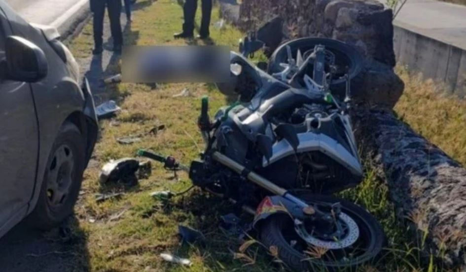 Por: Cortesía Accidente fatal en México-Pachuca: motociclista muere en Ecatepec