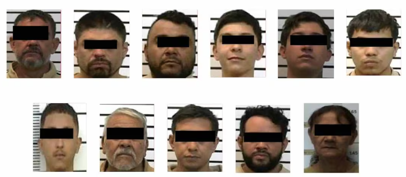 Por: Cortesía SSC detiene a 11 presuntos integrantes del CJNG en CDMX