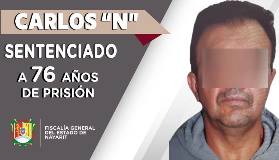 Por: Cortesía Carlos Saldate, exdiputado del PRI, sentenciado a 76 años de prisión