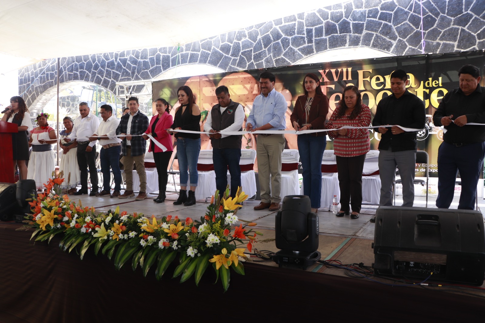 Comunicado oficial Omar Muñoz acude a la inauguración de la Feria del Tejocote