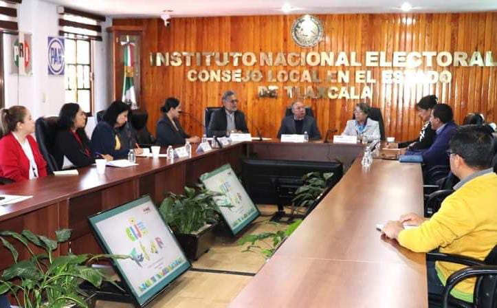 INE Tlaxcala avanza en elecciones extraordinarias: acreditaciones y logística