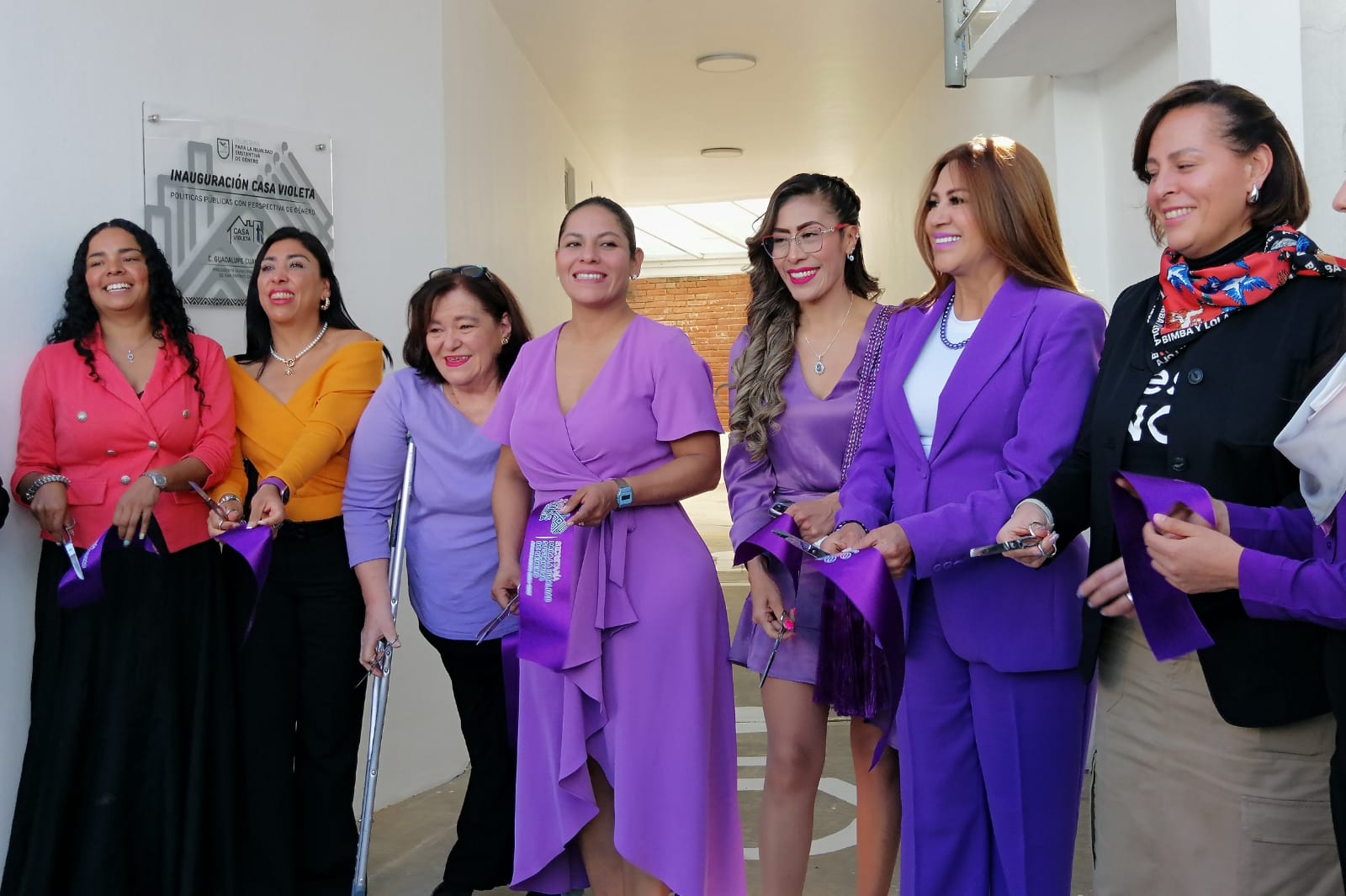 Por: Cortesía Lula Pineda Inaugura Guadalupe Cuautle "Casa Violeta" en San Andrés Cholula para apoyar a mujeres víctimas de violencia