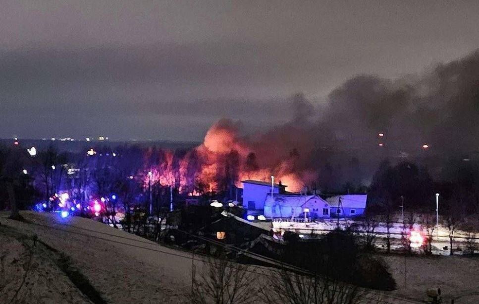 Por: Cortesía Accidente de avión de carga de DHL en Lituania deja una víctima fatal