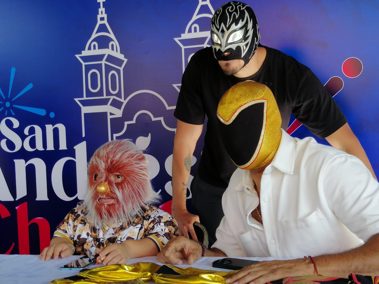 Por: Cortesía Lula Pineda Lucha libre con Tinieblas Jr, Alushe, Ateneo y muchos más este 1º de diciembre en San Andrés Cholula
