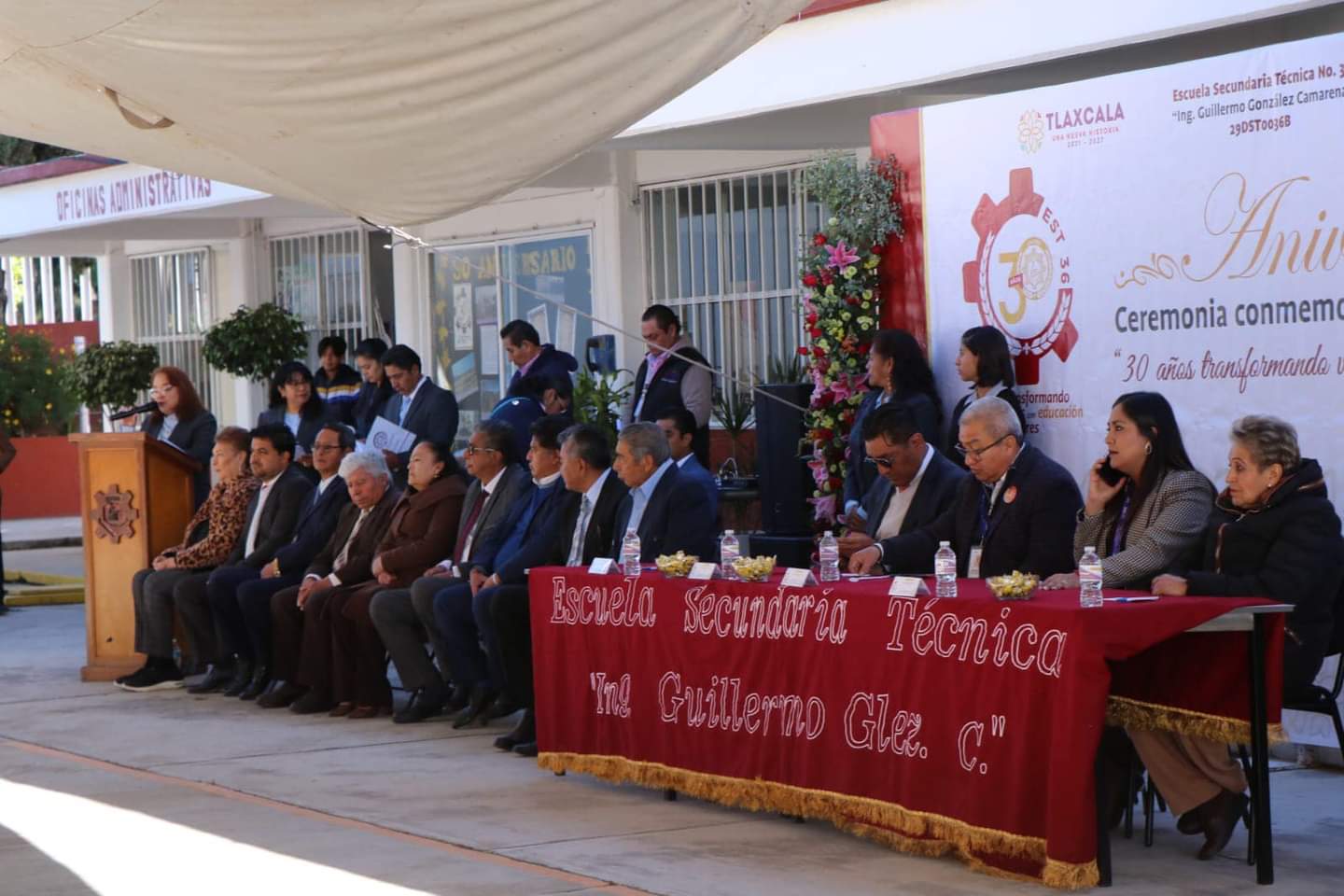 Por: Cortesía La Escuela Secundaria Técnica No. 36 celebra su 30° aniversario