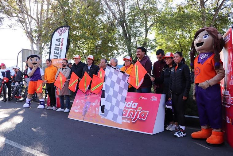 Por: Cortesía Más de 4,000 personas disfrutaron de la Vía Recreativa en la Recta a Cholula