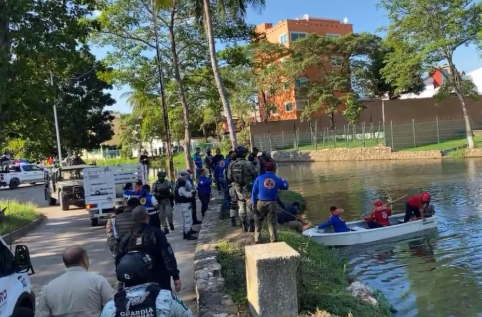 Por: Cortesía Trágico hallazgo en Vaso Cencali: Cuerpo devorado por cocodrilos