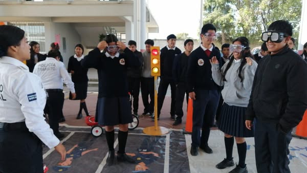Imparten educación vial en escuelas de San Andrés Cholula