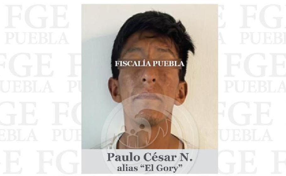 Por: Cortesía “El Gory” vinculado a proceso por extorsión a comerciante en Puebla