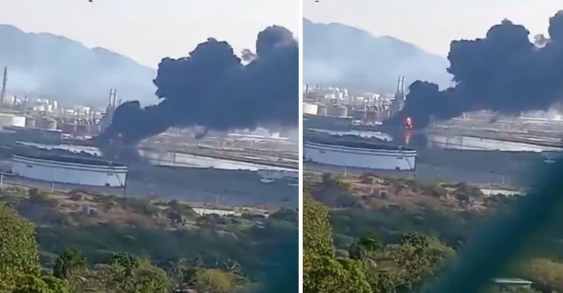 Por: Cortesía Nuevo incendio en refinería Pemex de Salina Cruz, Oaxaca: Sin víctimas