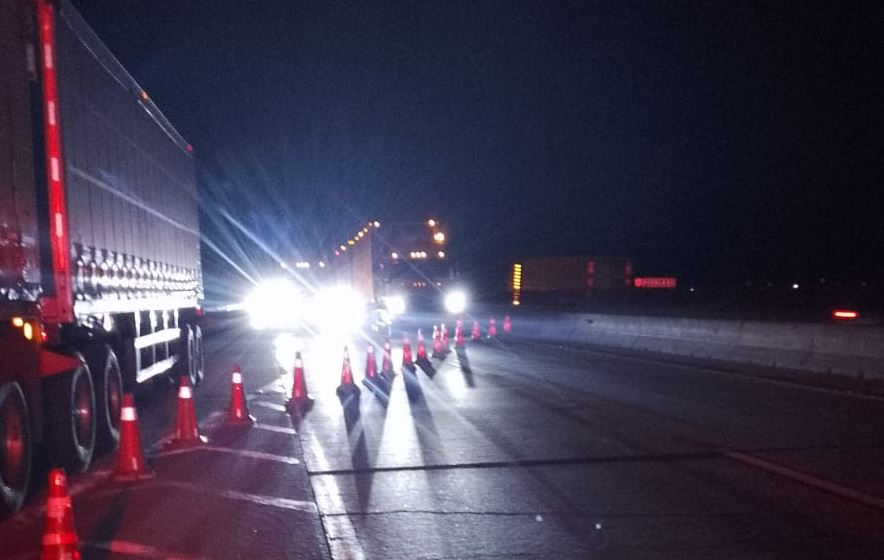 Cierre en la Puebla-Veracruz por fuga de gas y quema controlada de Pemex