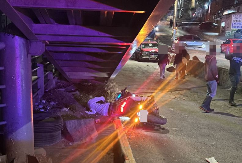 Foto: Cortesía Comando armado asesina a joven en motocicleta en Nicolás Romero, Edomex
