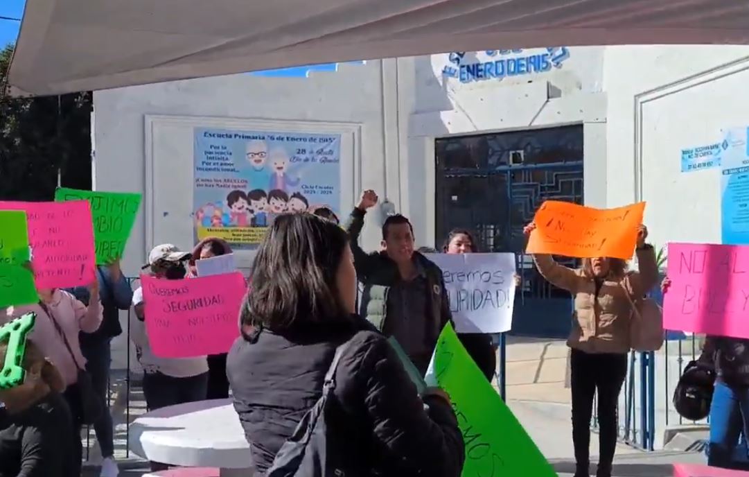 Foto: Cortesía Alumno en Puebla amenaza con cuchillo a compañeros; padres exigen seguridad