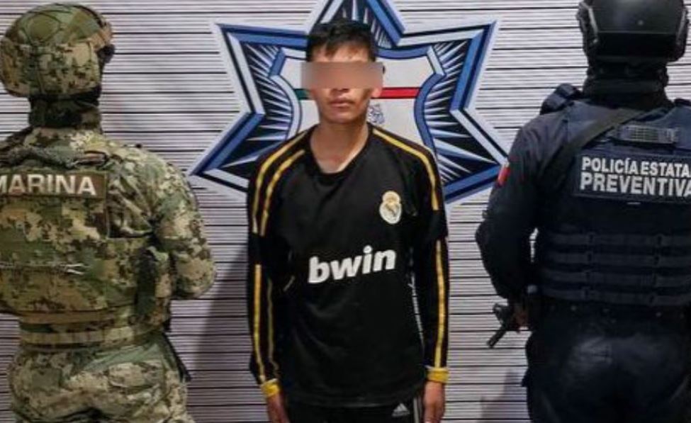Foto: Cortesía Detención de evadido de prisión y decomiso de drogas en Bosques de Amalucan
