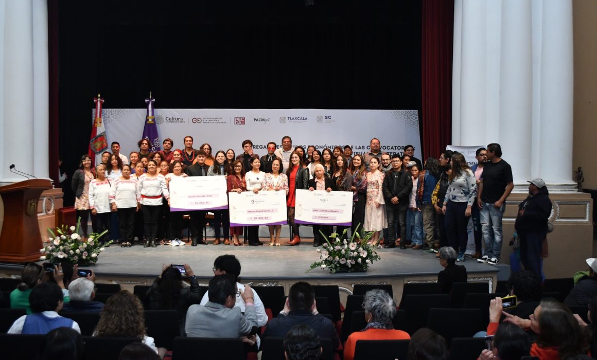 Por: Cortesía Va Tlaxcala por apoyo a artistas locales; entregan premios a jóvenes